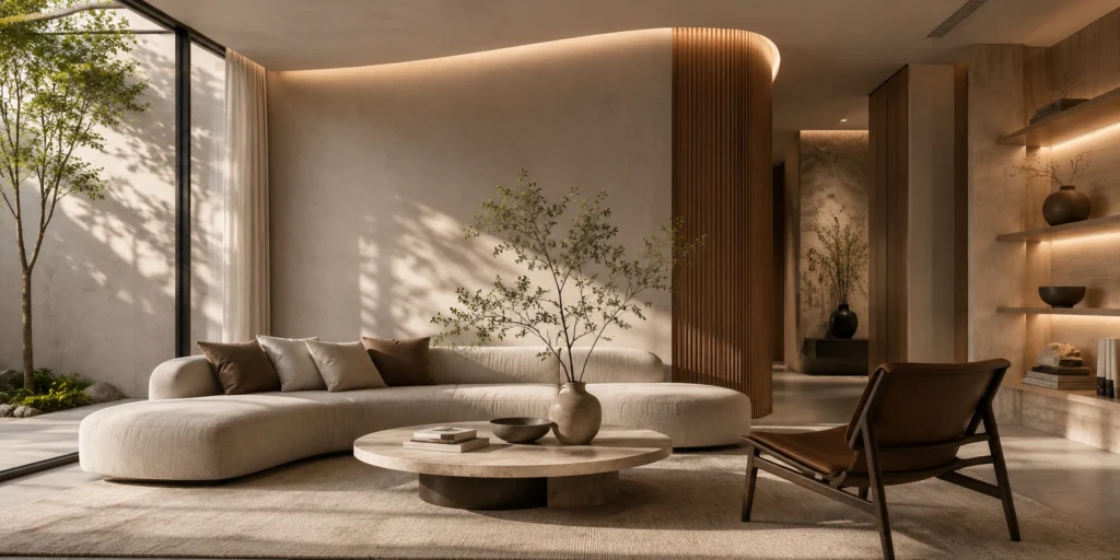 Professional interior design principles for balanced spaces